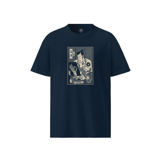 Samurai Doctor Medical Ukiyo-e Unisex organic t-shirt