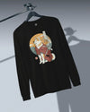 Samurai Dog Akita Best Friend Ukiyo-e Unisex Long Sleeve Tee