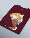 Samurai Dog Akita Best Friend Ukiyo-e Unisex Long Sleeve Tee