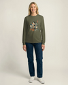 Samurai Drinks Beer Funny Ukiyo-e Unisex Long Sleeve Tee No.4 - Samurai Original