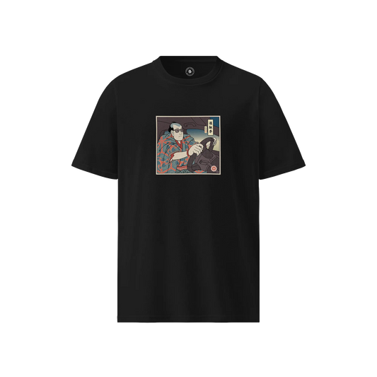 Samurai Driver Ukiyo-e Unisex organic t-shirt