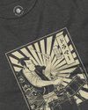 Samurai Drummer Percussion Music Ukiyo-e Unisex Long Sleeve Tee No.2