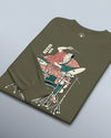 Samurai Drummer 3 Percussion Unisex Long Sleeve Tee - Samurai Original