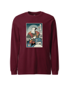 Samurai Drummer Percussion Music Ukiyo-e Unisex Long Sleeve Tee No.4
