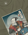 Samurai Drummer Percussion Music Ukiyo-e Unisex Long Sleeve Tee No.4