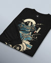 Samurai Drummer 6 Percussion Music Ukiyo-e Unisex Long Sleeve Tee - Samurai Original