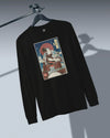 Samurai Drummer Percussion Music Ukiyo-e Unisex Long Sleeve Tee - Samurai Original
