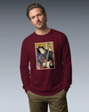 Samurai Electric Guitar Guitarist Music Ukiyo-e Unisex Long Sleeve Tee - Samurai Original
