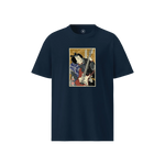 Samurai Electric Guitar Guitarist Music Ukiyo-e Unisex organic t-shirt