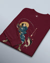 Samurai Fishing 4 Ukiyo-e Unisex Long Sleeve Tee - Samurai Original