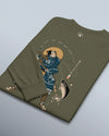 Samurai Fishing 4 Ukiyo-e Unisex Long Sleeve Tee - Samurai Original
