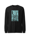 Samurai Fishing Ukiyo-e  Unisex Long Sleeve Tee No.5
