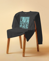 Samurai Fishing Ukiyo-e  Unisex Long Sleeve Tee No.5