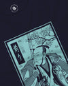 Samurai Fishing Ukiyo-e  Unisex Long Sleeve Tee No.5