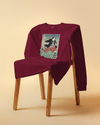 Samurai Football Player Ukiyo-e Unisex Long Sleeve Tee