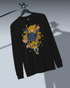 Samurai French Bulldog Unisex Long Sleeve Tee