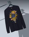 Samurai French Bulldog Unisex Long Sleeve Tee