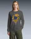 Samurai French Bulldog Unisex Long Sleeve Tee