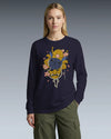 Samurai French Bulldog Unisex Long Sleeve Tee