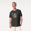 Samurai Frog Acoustic Guitar Organic T-Shirt - Samurai Original