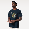 Samurai Frog Acoustic Guitar Organic T-Shirt - Samurai Original