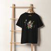 Samurai Frog Acoustic Guitar Organic T-Shirt - Samurai Original