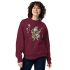 Samurai Frog Acoustic Guitar Unisex Sweatshirt - Samurai Original
