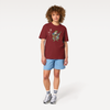 Samurai Frog Acoustic Guitar Organic T-Shirt - Samurai Original