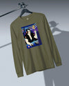 Samurai Gamer 2 Streamer Ukiyo-e Unisex Long Sleeve Tee - Samurai Original