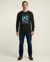 Samurai Gamer Streamer Ukiyo-e Unisex Long Sleeve Tee - Samurai Original