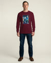 Samurai Gamer Streamer Ukiyo-e Unisex Long Sleeve Tee - Samurai Original