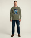 Samurai Gamer Streamer Ukiyo-e Unisex Long Sleeve Tee - Samurai Original