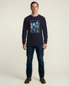 Samurai Gamer Streamer Ukiyo-e Unisex Long Sleeve Tee - Samurai Original