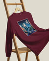 Samurai Gamer Streamer Ukiyo-e Unisex Long Sleeve Tee - Samurai Original