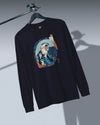 Samurai Gamer  Ukiyo-e 3 Unisex Long Sleeve Tee