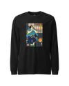 Samurai Glassblowing Ukiyo-e Unisex Long Sleeve Tee