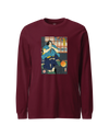 Samurai Glassblowing Ukiyo-e Unisex Long Sleeve Tee