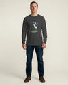 Samurai Golf Player Ukiyo-e 2 Unisex Long Sleeve Tee - Samurai Original