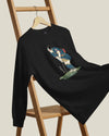 Samurai Golf Player Ukiyo-e 2 Unisex Long Sleeve Tee - Samurai Original