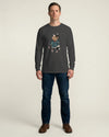 Samurai Golf Player Ukiyo-e Unisex Long Sleeve Tee - Samurai Original