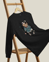 Samurai Golf Player Ukiyo-e Unisex Long Sleeve Tee - Samurai Original