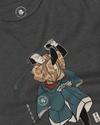 Samurai Golf Player Ukiyo-e Unisex Long Sleeve Tee - Samurai Original
