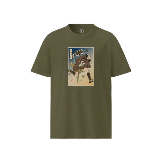 Samurai Graphic Design Ukiyo-e Unisex organic t-shirt