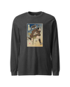 Samurai Graphic Design Ukiyo-e Unisex Long Sleeve Tee