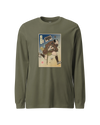 Samurai Graphic Design Ukiyo-e Unisex Long Sleeve Tee