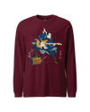 Samurai Guitar Electric Japanese Ukiyo-e Unisex Long Sleeve Tee No.2