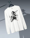 Samurai Guitar Sumi-e Unisex Long Sleeve Tee