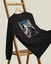Samurai Harmonica Player Music Ukiyo-e Unisex Long Sleeve Tee - Samurai Original
