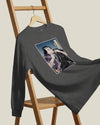 Samurai Harmonica Player Music Ukiyo-e Unisex Long Sleeve Tee - Samurai Original