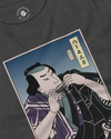 Samurai Harmonica Player Music Ukiyo-e Unisex Long Sleeve Tee - Samurai Original